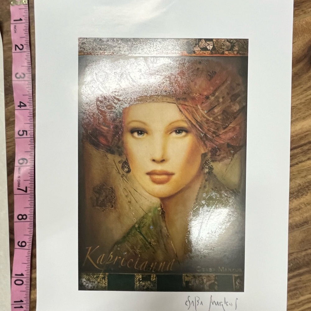 Park West Csaba Markus Kapricianna 2021 10x9 lithograph - Picture 3 of 7